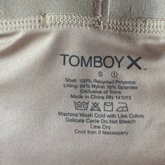 TomboyX Nude Beige Compression Underwear Panties Size Small - Picture 5 of 7